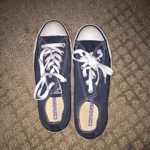 Blue Converse